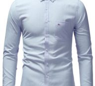 Ericdress Pocket OL Lapel Single-Breasted Fall Men’s Shirt