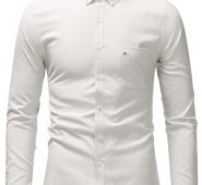 Ericdress Pocket OL Lapel Single-Breasted Fall Men’s Shirt