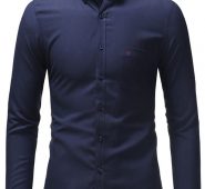 Ericdress Pocket OL Lapel Single-Breasted Fall Men’s Shirt
