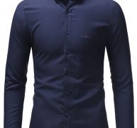 Ericdress Pocket OL Lapel Single-Breasted Fall Men’s Shirt