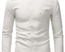 Ericdress Pocket OL Lapel Single-Breasted Fall Men’s Shirt