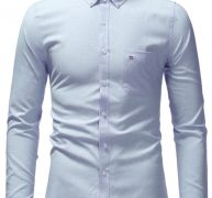 Ericdress Pocket OL Lapel Single-Breasted Fall Men’s Shirt