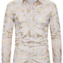 Ericdress Print Animal Lapel Single-Breasted Men’s Shirt