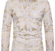 Ericdress Print Animal Lapel Single-Breasted Men’s Shirt