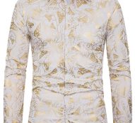 Ericdress Print Animal Lapel Single-Breasted Men’s Shirt