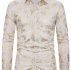 Ericdress Print Animal Lapel Single-Breasted Men’s Shirt