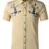 Ericdress Print Casual Color Block Single-Breasted Fall Men’s Shirt