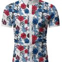 Ericdress Print Casual Floral Single-Breasted Men’s Shirt