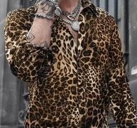 Ericdress Print Casual Leopard Spring Single-Breasted Men’s Shirt