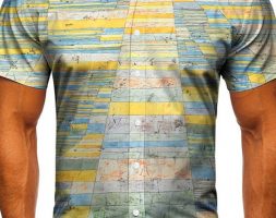 Ericdress Print Casual Slim Single-Breasted Men’s Shirt