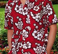 Ericdress Print Floral Straight Men’s Shirt