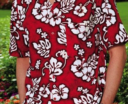 Ericdress Print Floral Straight Men’s Shirt