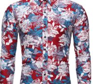 Ericdress Print Lapel Casual Single-Breasted Spring Men’s Shirt