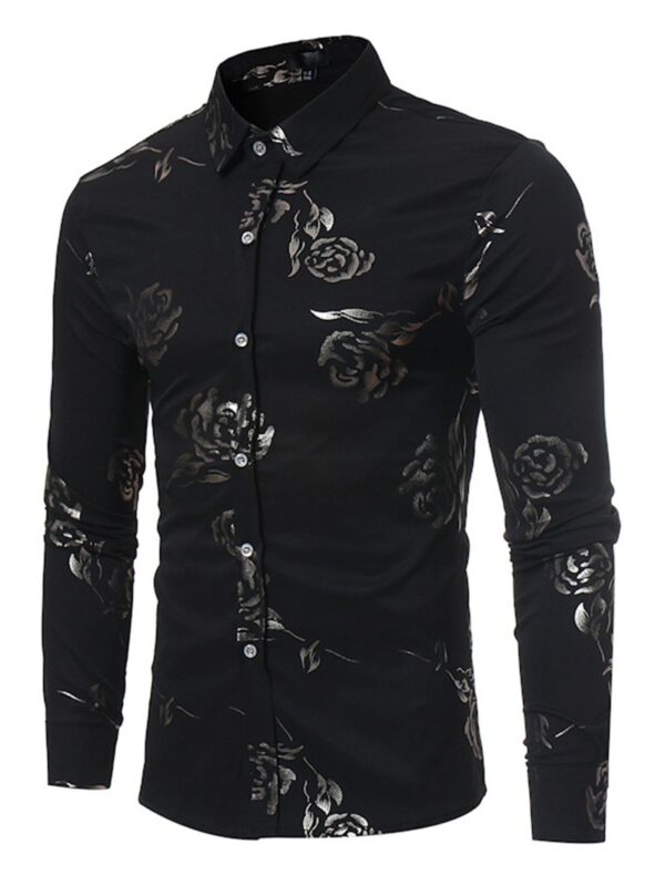 Ericdress Print Men's Shirt