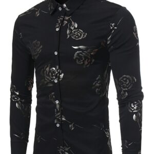 Ericdress Print Men's Shirt