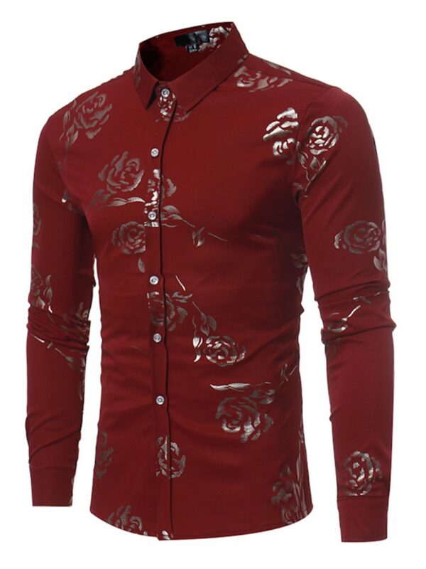 Ericdress Print Men's Shirt