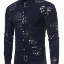 Ericdress Print Men’s Shirt