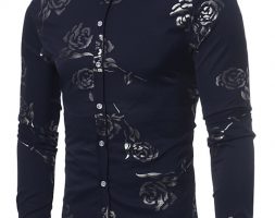 Ericdress Print Men’s Shirt