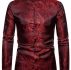 Ericdress Print Plain Stand Collar Single-Breasted Men’s Shirt