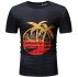 Ericdress Print Plant Casual Loose Mens T-shirt