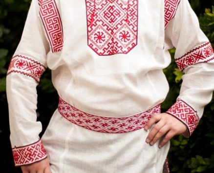 Ericdress Print Stand Collar Color Block Loose Men’s Shirt