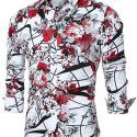 Ericdress Quality Vogue Print Slim Men’s Shirt