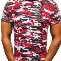 Ericdress Round Neck Casual Camouflage Slim Mens T-shirt