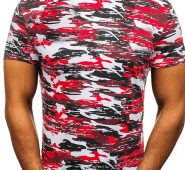 Ericdress Round Neck Casual Camouflage Slim Mens T-shirt