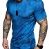Ericdress Round Neck Casual Color Block Mens T-shirt