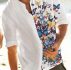 Ericdress Round Neck Print Casual Fall Loose Men’s Shirt