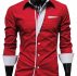 Ericdress Simple Lapel Single-Breasted Men’s Shirt