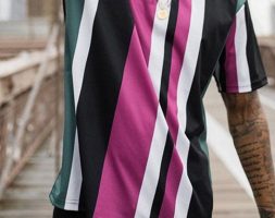 Ericdress Stripe Print Sports Loose Mens T-shirt