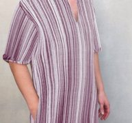 Ericdress Stripe Stand Collar Spring Loose Men’s Shirt