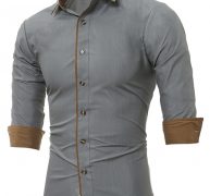 Ericdress Unique Slim Men’s Shirt