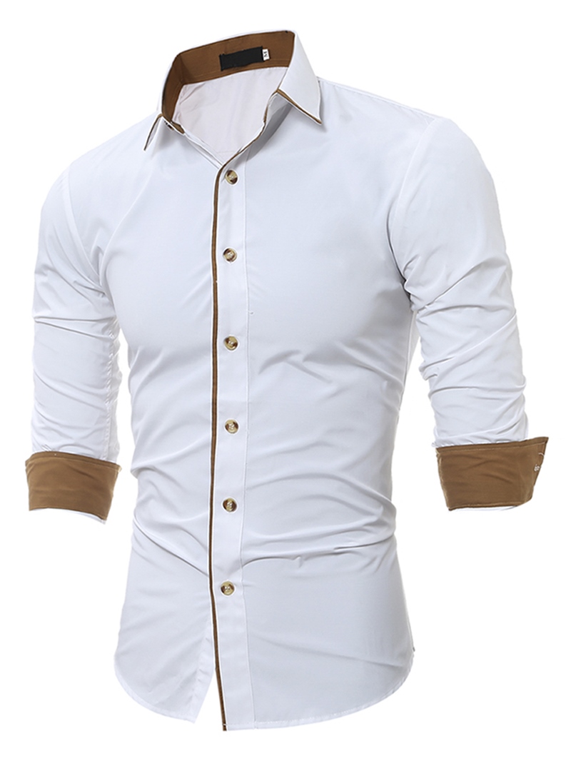 Ericdress Unique Slim Men's Shirt