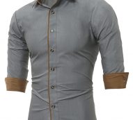 Ericdress Unique Slim Men’s Shirt