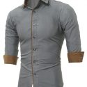 Ericdress Unique Slim Men’s Shirt