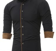 Ericdress Unique Slim Men’s Shirt