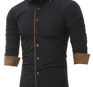 Ericdress Unique Slim Men’s Shirt
