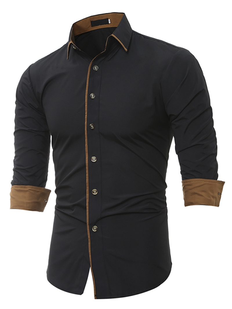 Ericdress Unique Slim Men's Shirt