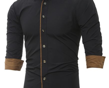 Ericdress Unique Slim Men’s Shirt