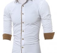 Ericdress Unique Slim Men’s Shirt