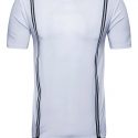 Ericdress Zipper Round Neck Plain Slim Mens T-shirt