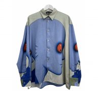 Études Studio blue Silk Shirts