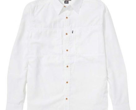 ExOfficio Men’s BugsAway Parkes LS Shirt – XL – White