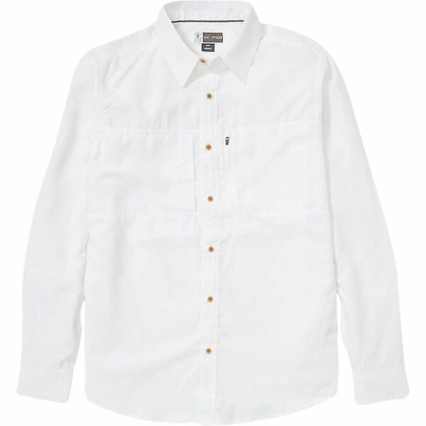 ExOfficio Men's BugsAway Parkes LS Shirt - XL - White