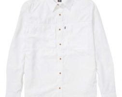 ExOfficio Men’s BugsAway Parkes LS Shirt – XXL – White