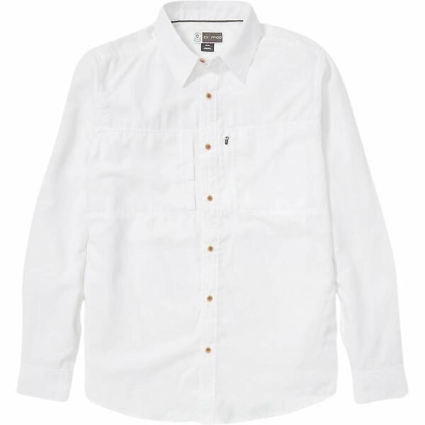 ExOfficio Men's BugsAway Parkes LS Shirt - XXL - White