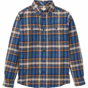 ExOfficio Men's BugsAway Redding Midweight Flannel LS Shirt - XL - Navy