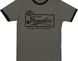 Fender Beer Label Mens T-Shirt X Large Black